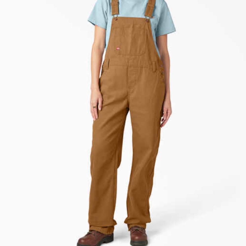 Women’s Dickies relaxed fit bib overalls